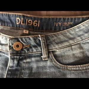 DL1961 Ivy Style High Rise Denim Shorts